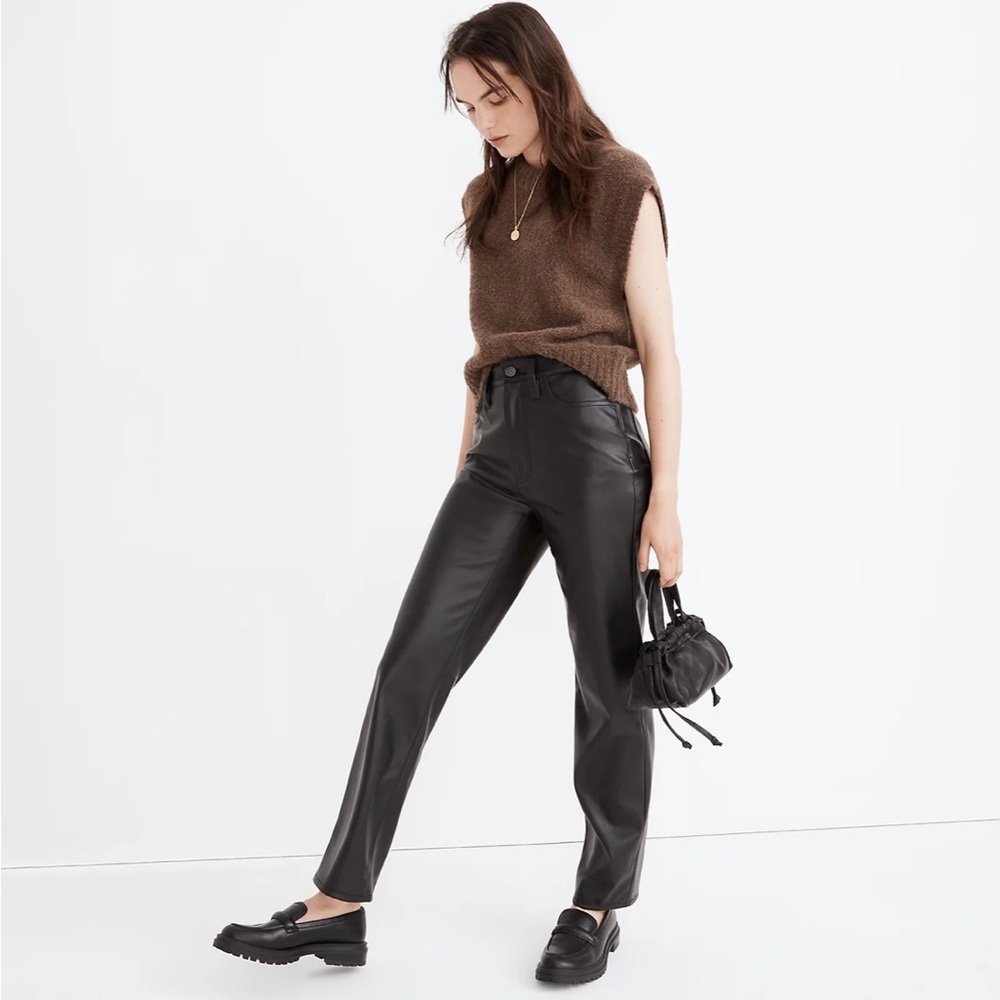 Madewell Leather Pants